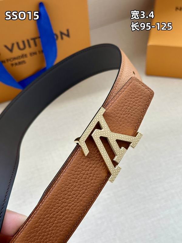LV belt 34mmX95-125cm 8L (206)