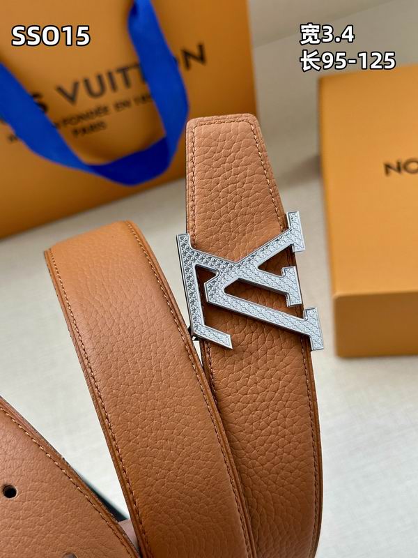 LV belt 34mmX95-125cm 8L (208)