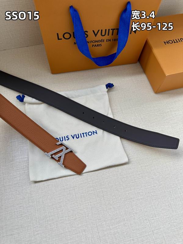 LV belt 34mmX95-125cm 8L (212)