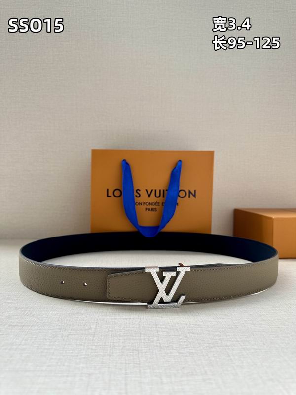 LV belt 34mmX95-125cm 8L (214)