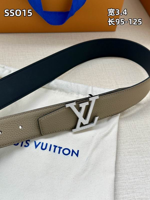 LV belt 34mmX95-125cm 8L (215)