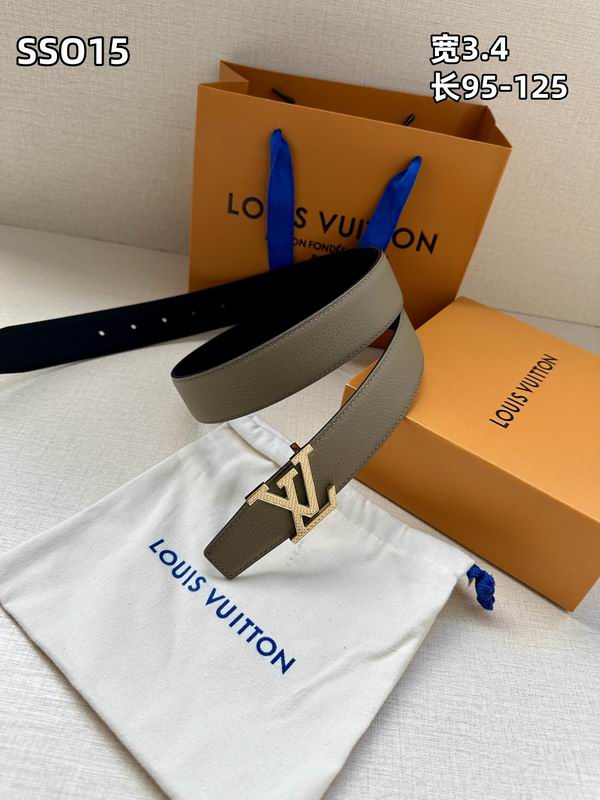 LV belt 34mmX95-125cm 8L (221)