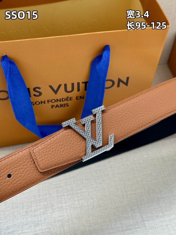 LV belt 34mmX95-125cm 8L (224)