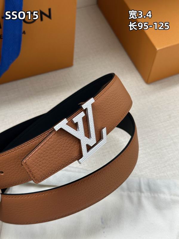 LV belt 34mmX95-125cm 8L (226)