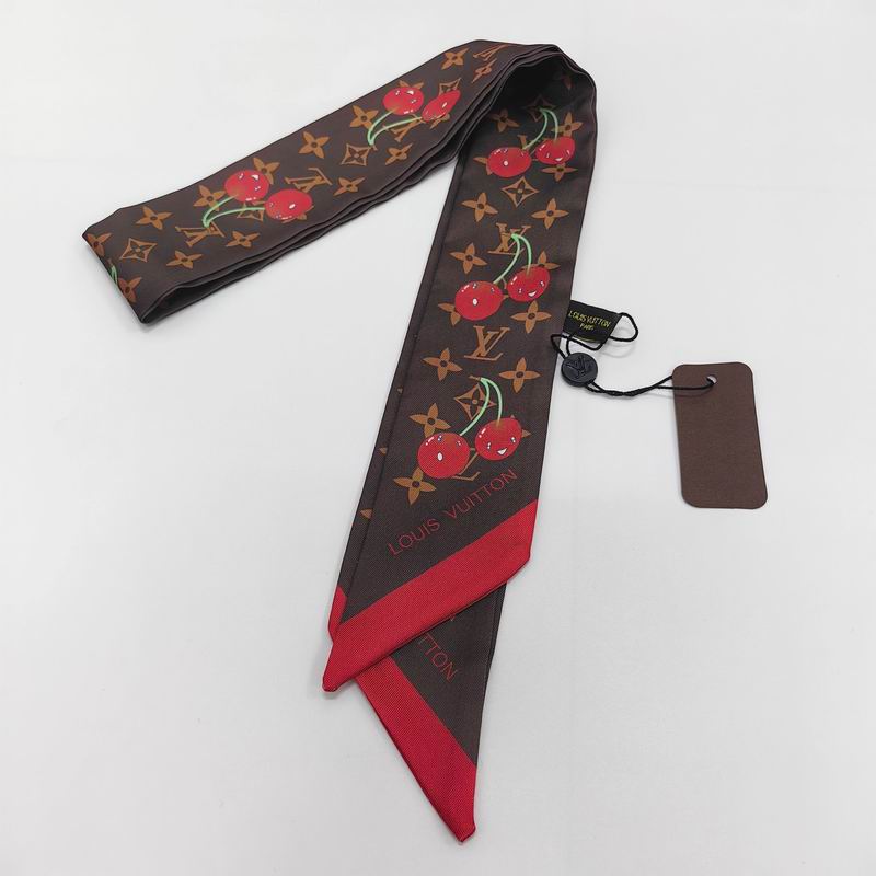 LV silk ribbon 120X5cm E17 (14)
