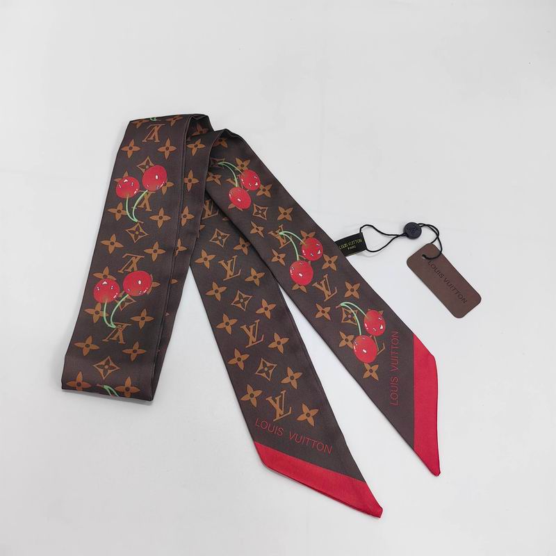 LV silk ribbon 120X5cm E17 (15)