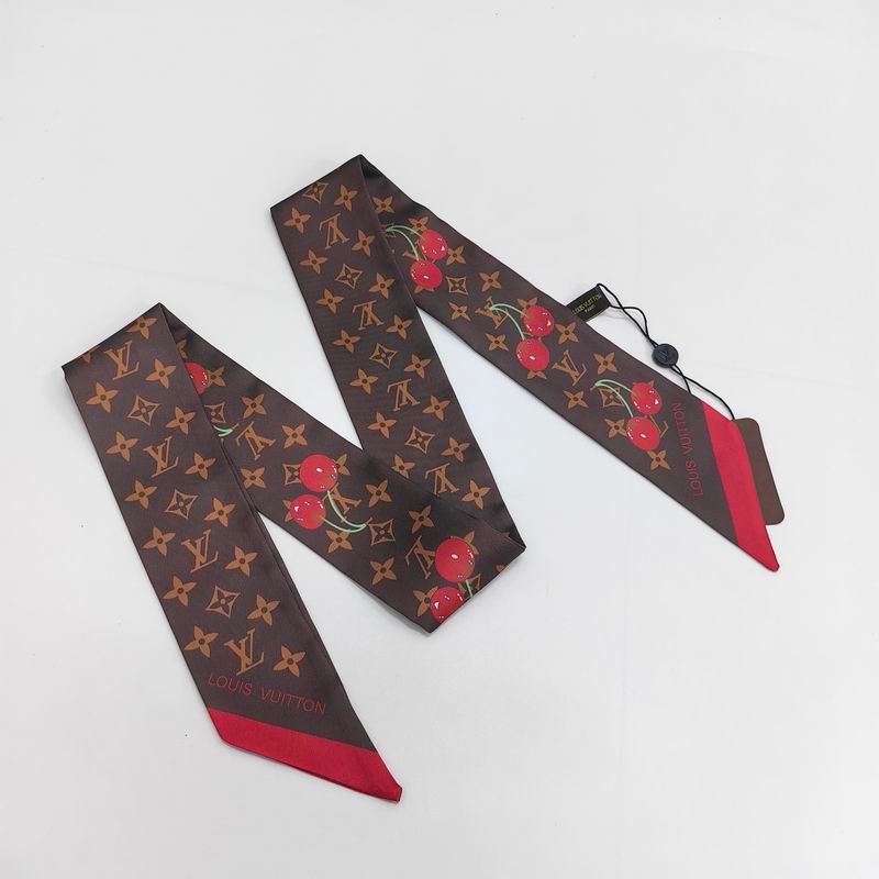 LV silk ribbon 120X5cm E17 (16)