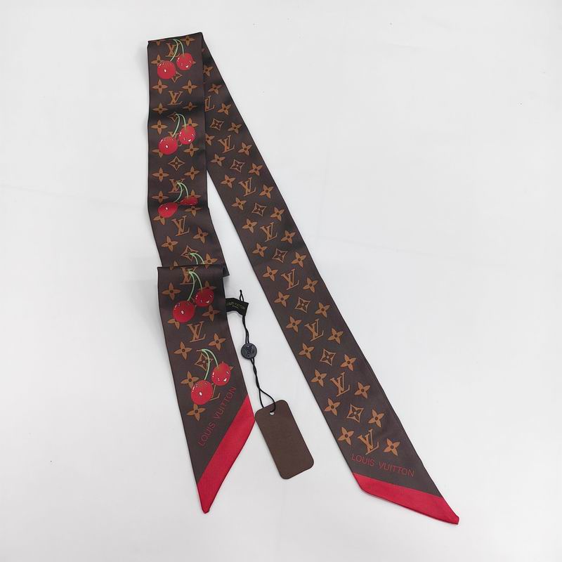 LV silk ribbon 120X5cm E17 (18)