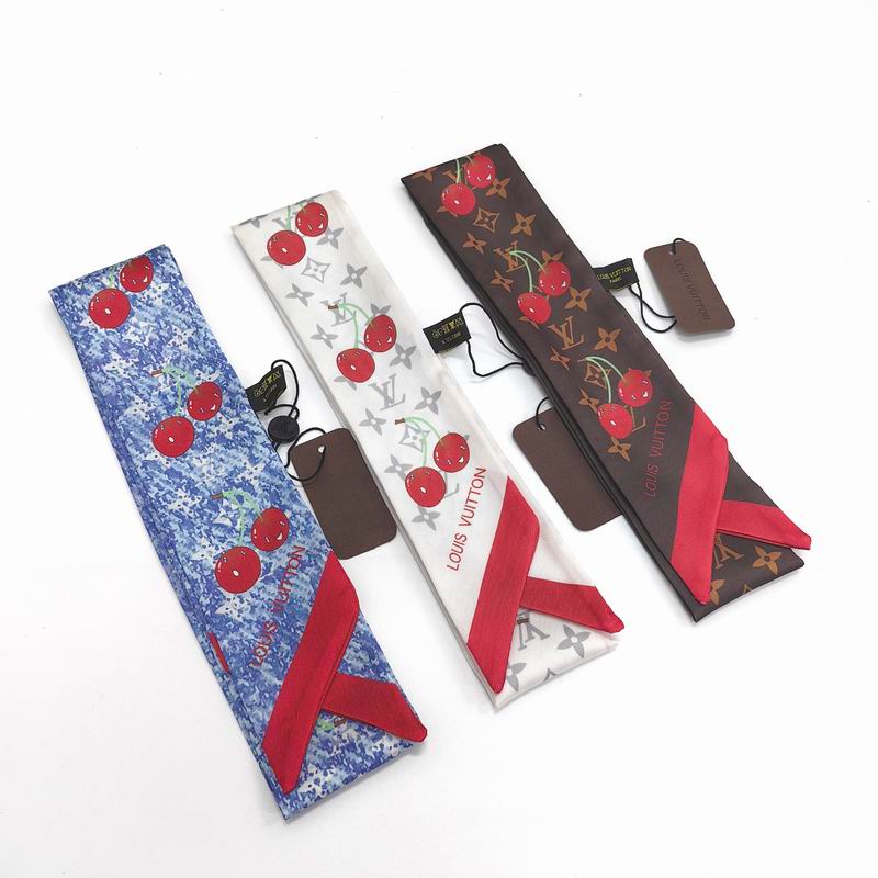 LV silk ribbon 120X5cm E17 (19)