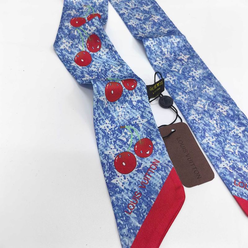 LV silk ribbon 120X5cm E17 (21)