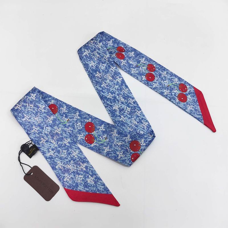 LV silk ribbon 120X5cm E17 (26)