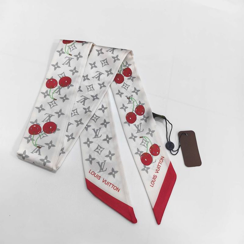 LV silk ribbon 120X5cm E17 (4)