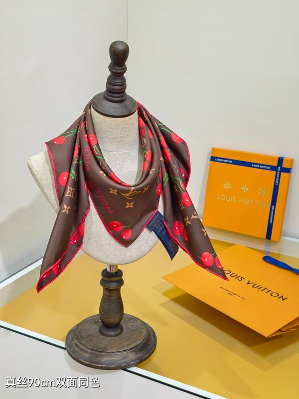 LV silk scarf slv2535 90X90cm E10 (14)