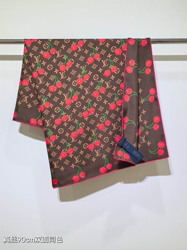 LV silk scarf slv2535 90X90cm E10 (15)