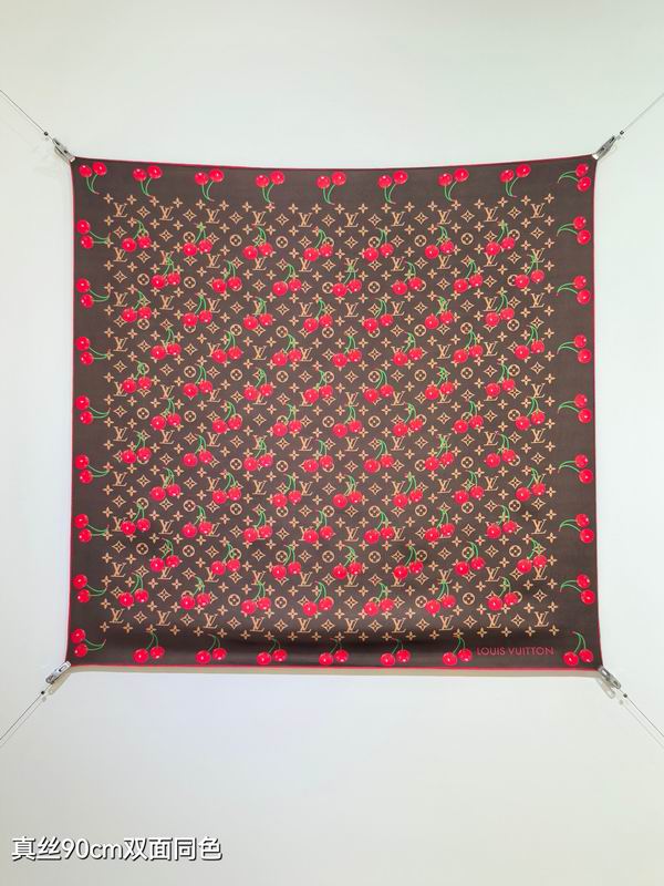 LV silk scarf slv2535 90X90cm E10 (20)