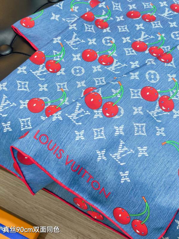 LV silk scarf slv2535 90X90cm E10 (6)