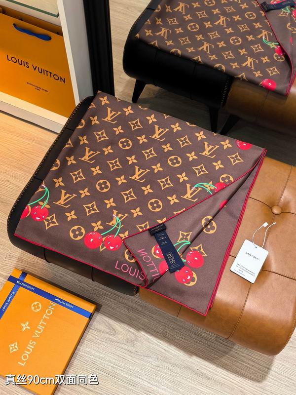 LV silk scarf slv2535 90X90cm E11 (7)