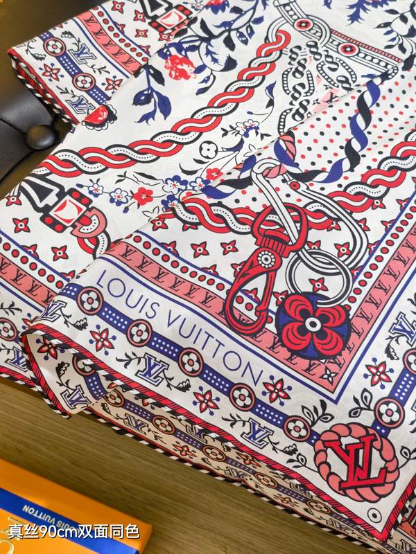 LV silk scarf slv2537 90X90cm E20 (5)