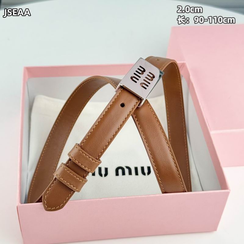 Miumiu belt 20mmX90-110cm 8L (8)