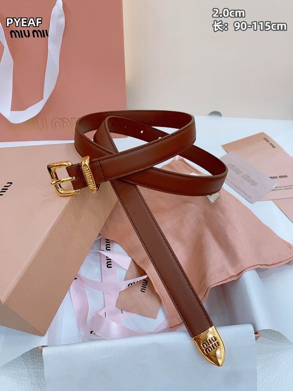 Miumiu belt 20mmX90-115cm 8L (15)