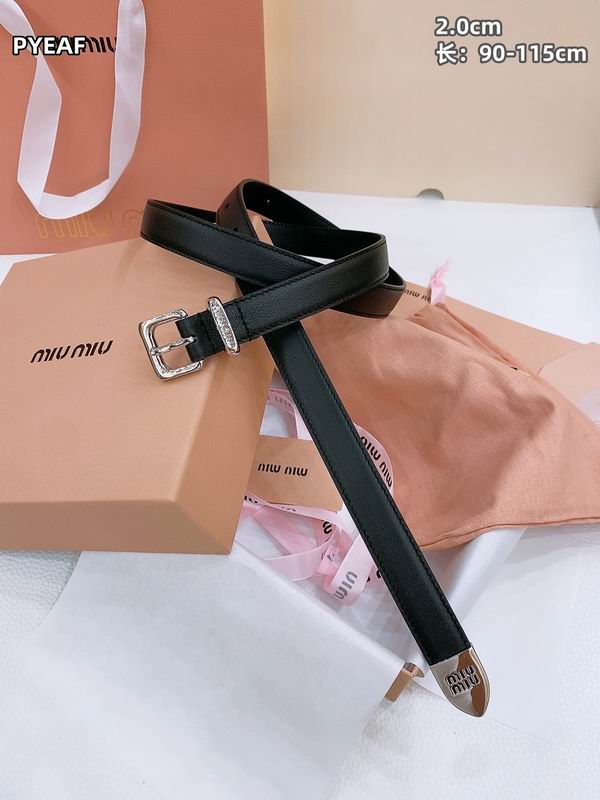 Miumiu belt 20mmX90-115cm 8L (20)