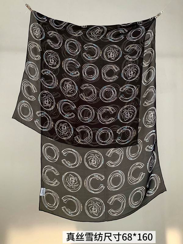 Other silk Scarf 68X180cm E (10)