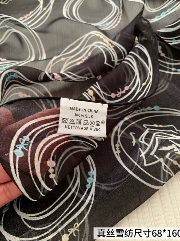 Other silk Scarf 68X180cm E (13)