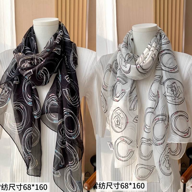 Other silk Scarf 68X180cm E (15)