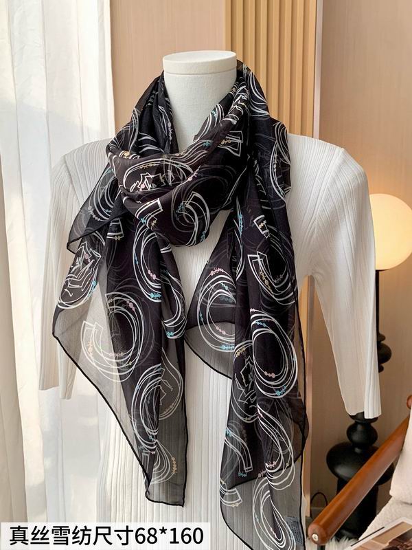 Other silk Scarf 68X180cm E (18)