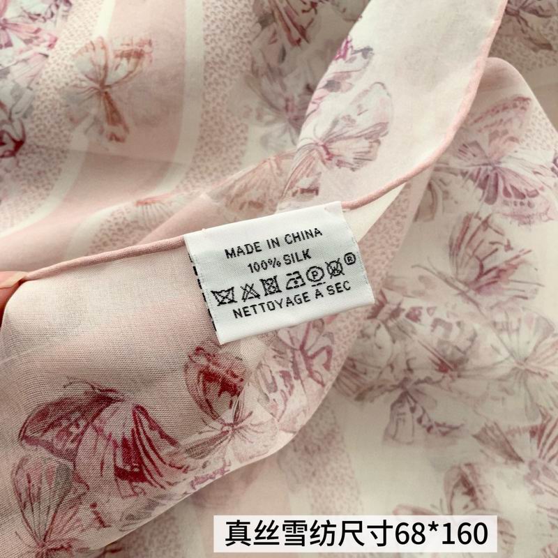 Other silk Scarf 68X180cm E (22)