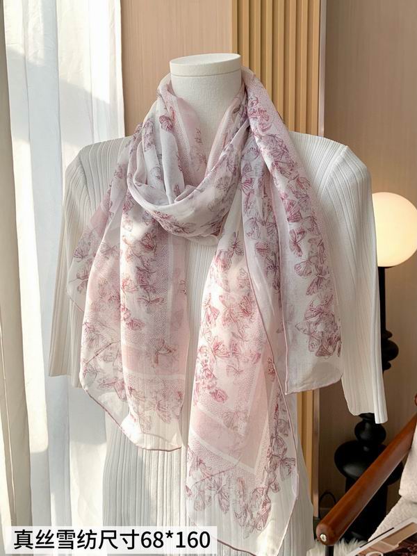 Other silk Scarf 68X180cm E (26)
