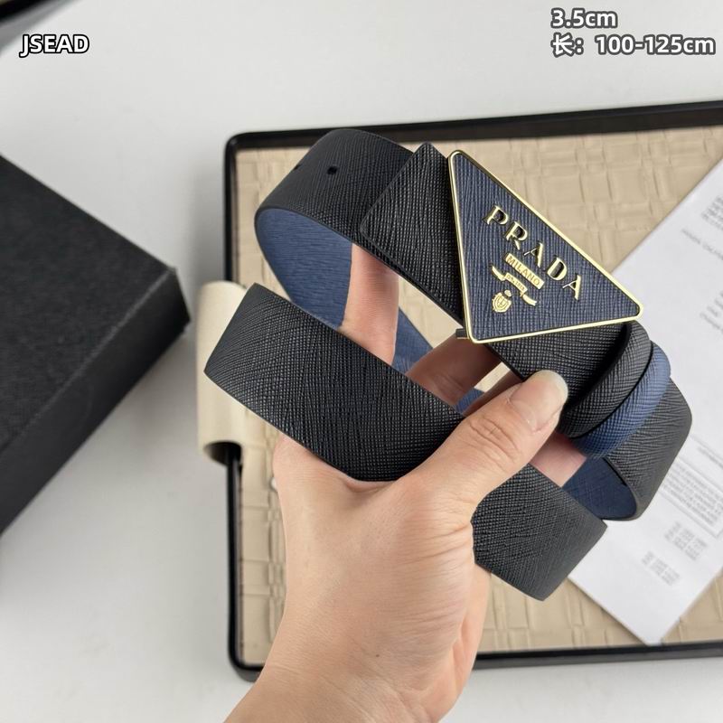 Prada belt 35mmX100-125cm 8L (48)