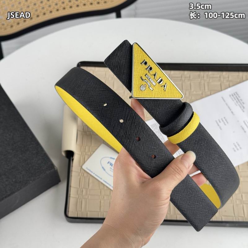 Prada belt 35mmX100-125cm 8L (53)