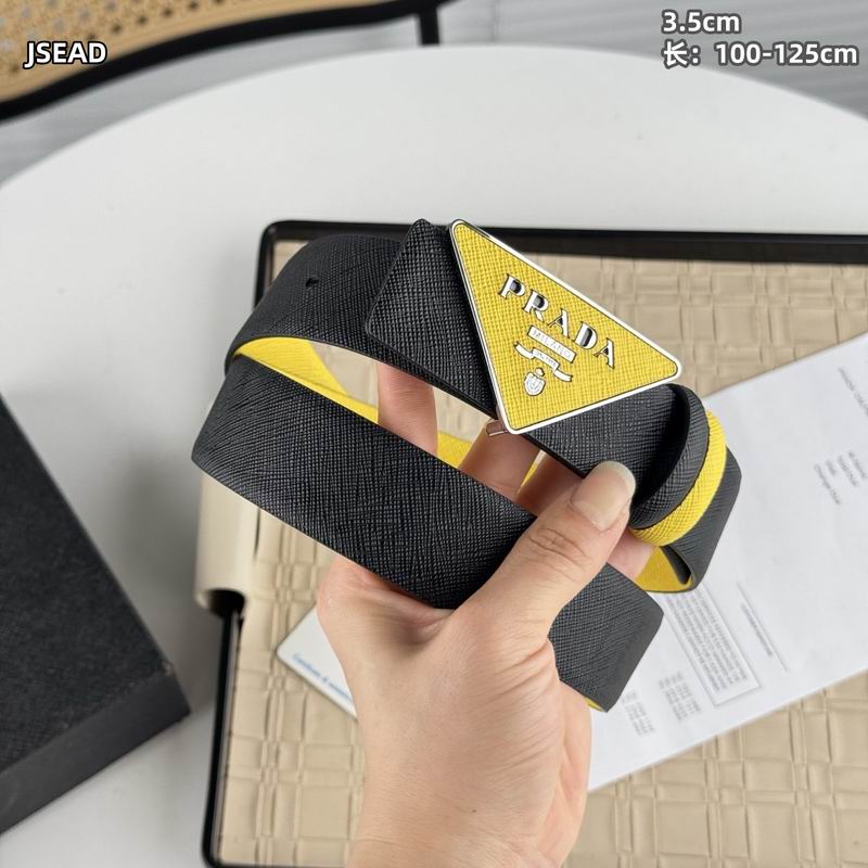 Prada belt 35mmX100-125cm 8L (54)
