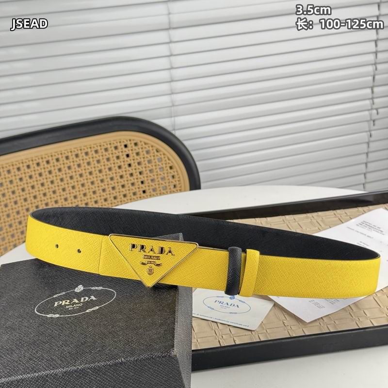 Prada belt 35mmX100-125cm 8L (55)