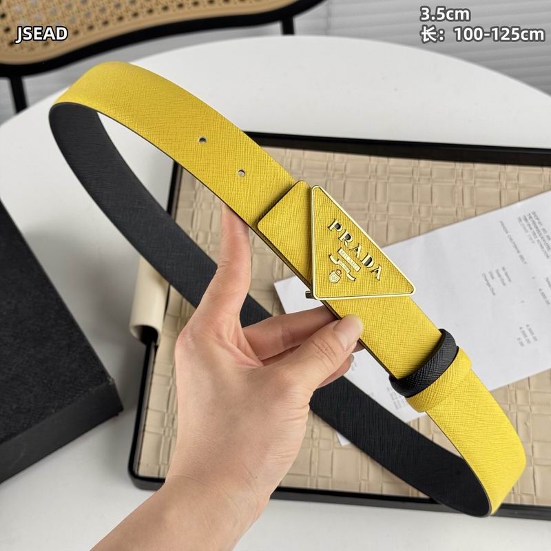Prada belt 35mmX100-125cm 8L (56)
