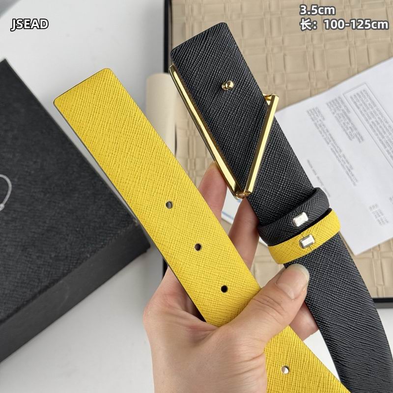 Prada belt 35mmX100-125cm 8L (58)