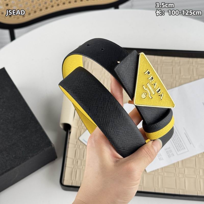 Prada belt 35mmX100-125cm 8L (59)