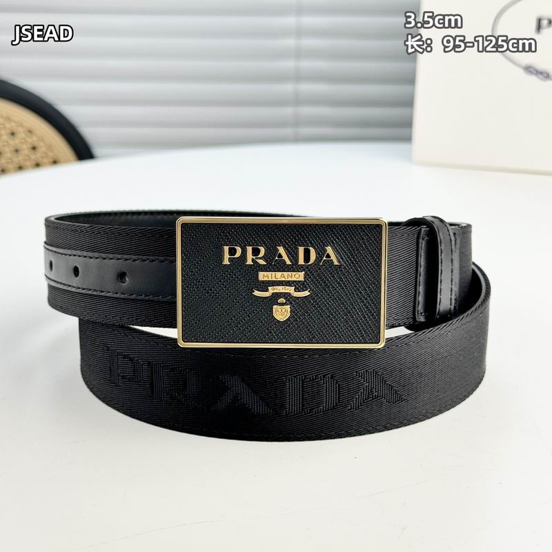 Prada belt 35mmX100-125cm 8L (75)