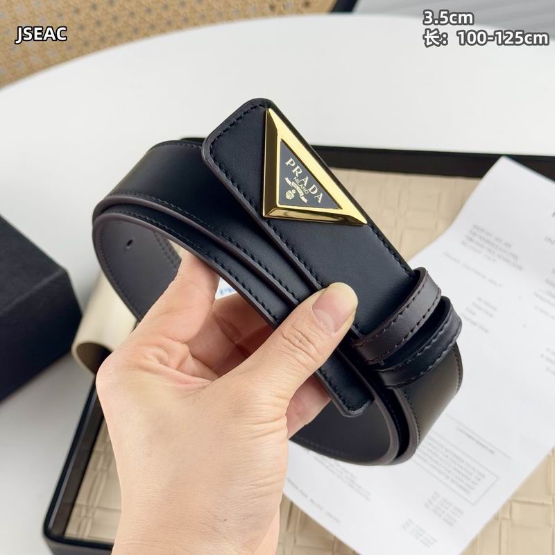 Prada belt 35mmX100-125cm 8L (8)