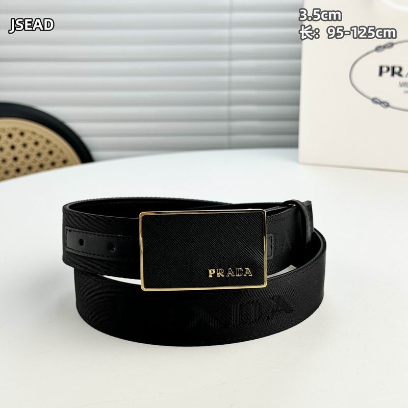 Prada belt 35mmX100-125cm 8L (88)