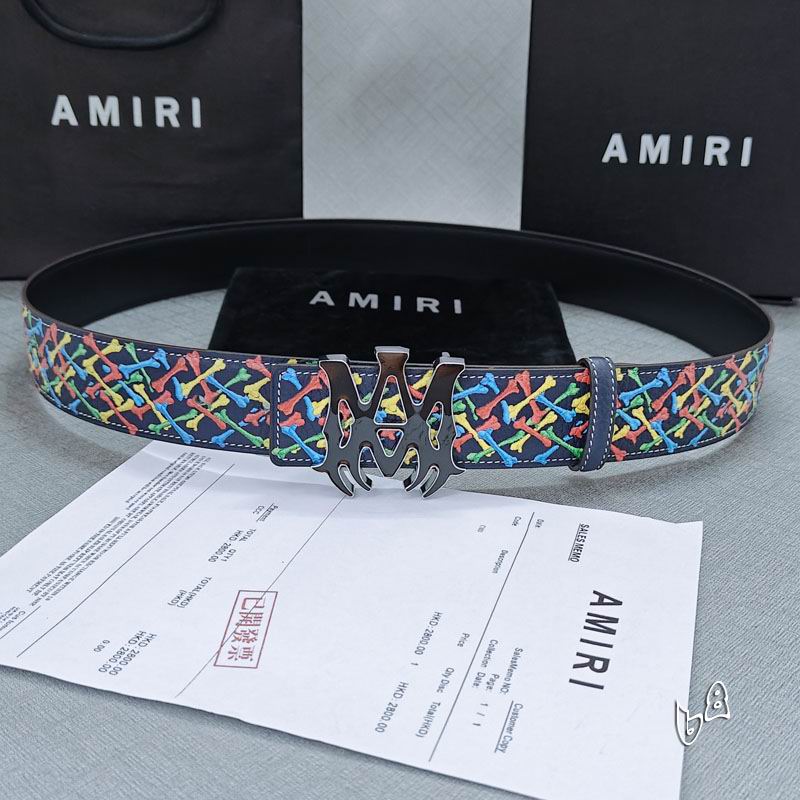 Amiri belt 38mmX90-125cm lb (13)