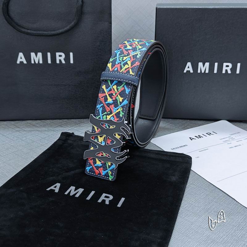 Amiri belt 38mmX90-125cm lb (14)