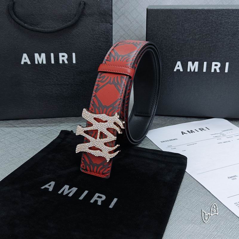 Amiri belt 38mmX90-125cm lb (14)