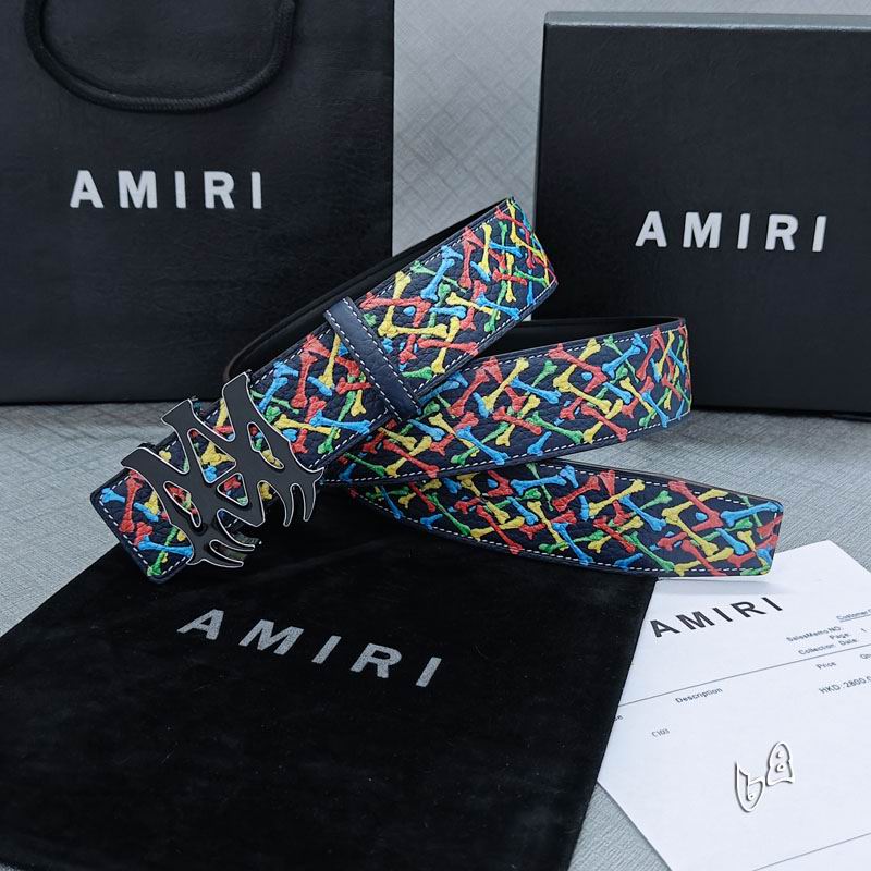 Amiri belt 38mmX90-125cm lb (15)