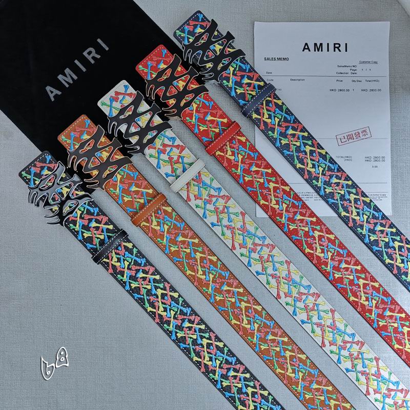 Amiri belt 38mmX90-125cm lb (16)