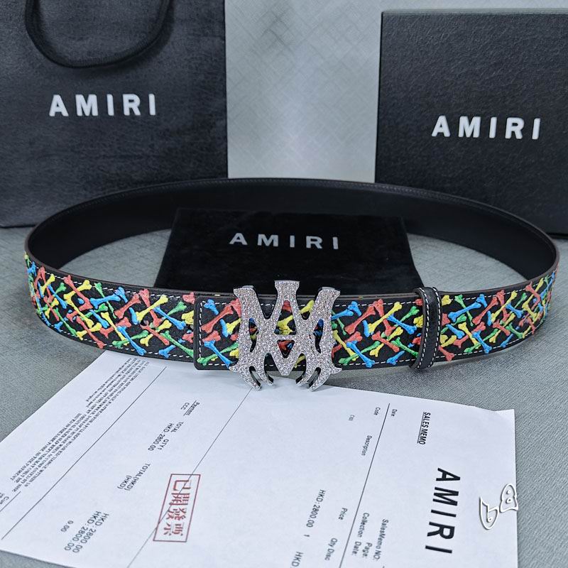 Amiri belt 38mmX90-125cm lb (18)