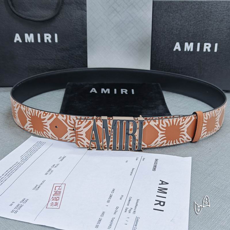 Amiri belt 38mmX90-125cm lb (18)