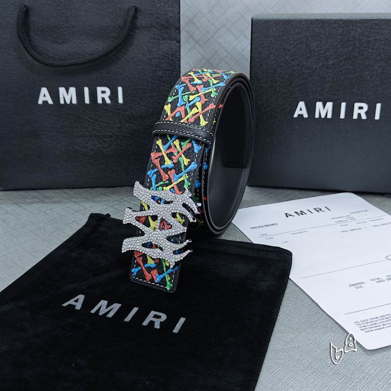 Amiri belt 38mmX90-125cm lb (19)