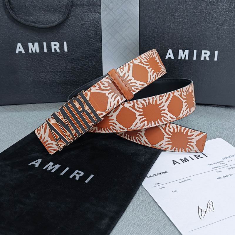 Amiri belt 38mmX90-125cm lb (20)